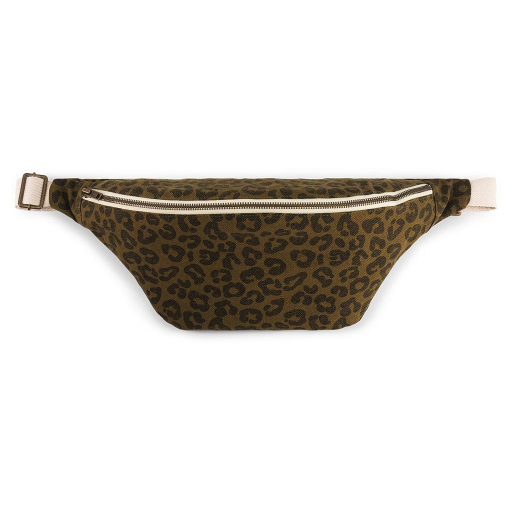Waist Bag "Check Graou olive" - Little Baby Pocket
