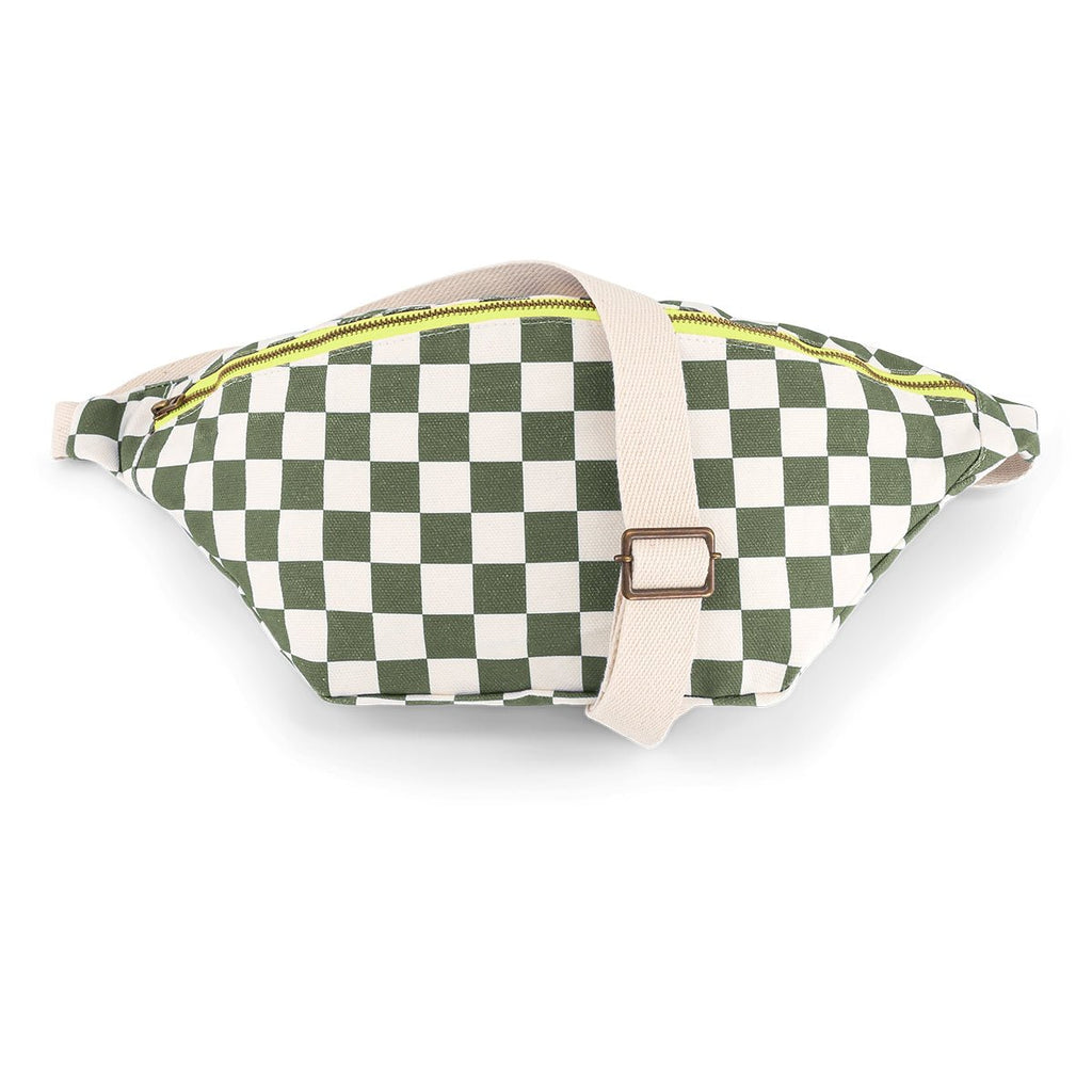 Waist Bag "Check Kaki" - Little Baby Pocket