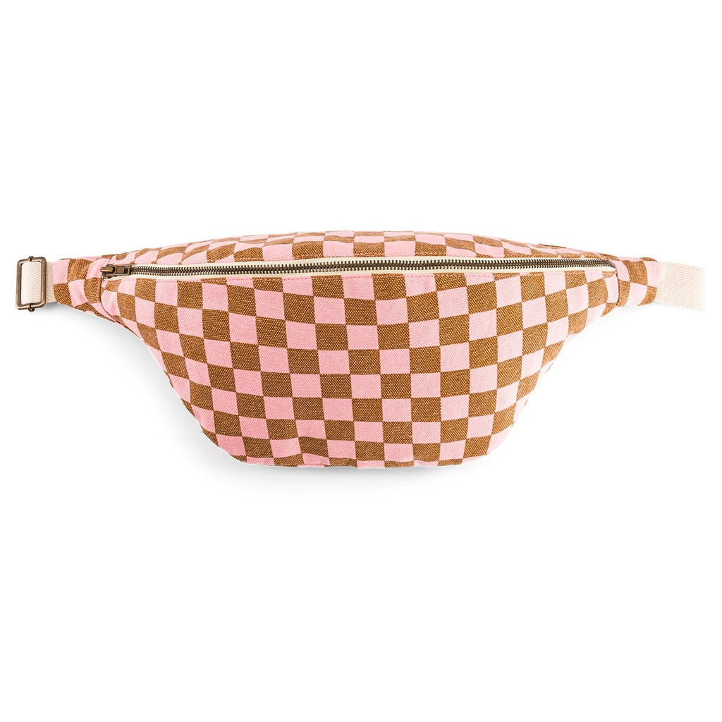 Waist Bag "Check Strawberry" - Little Baby Pocket