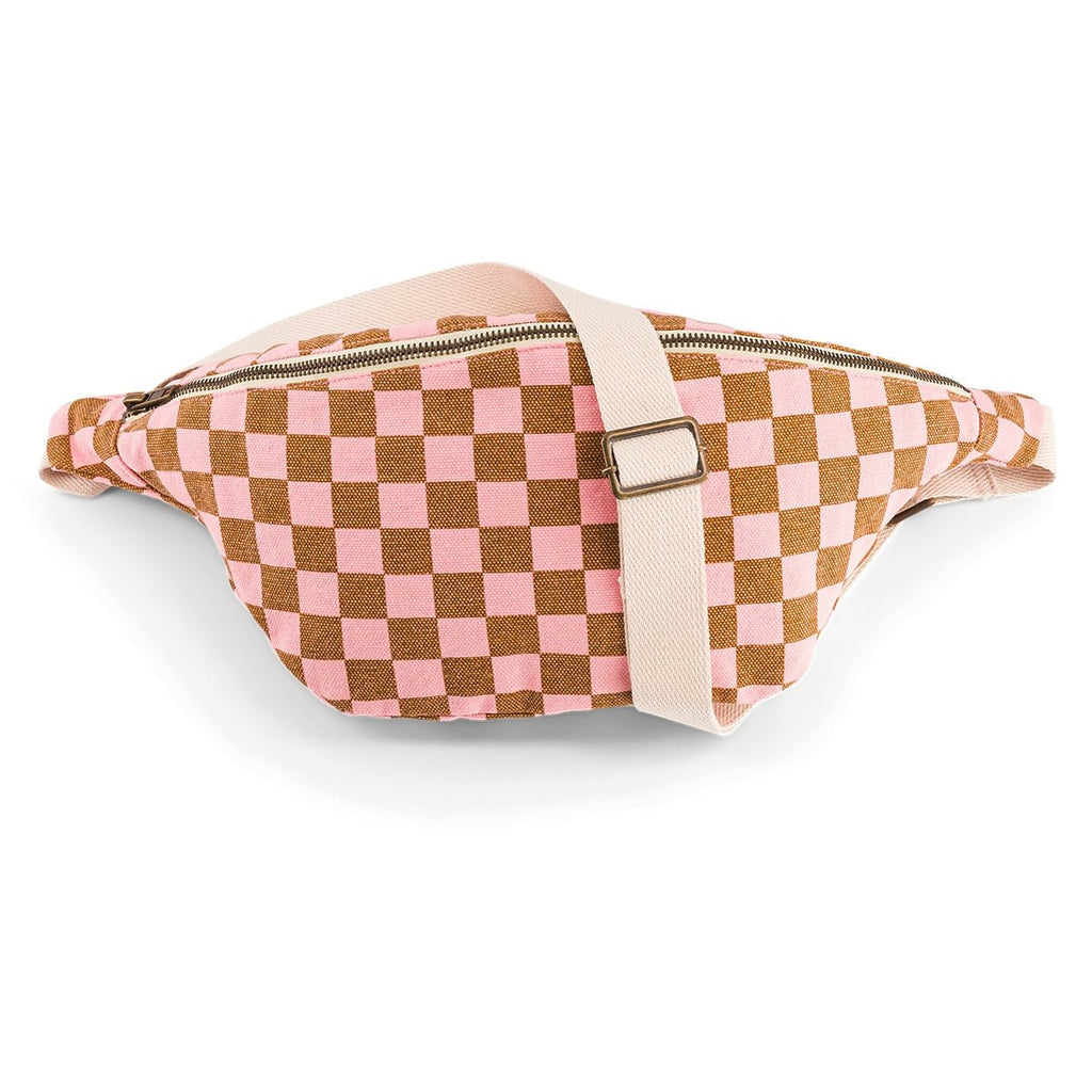 Waist Bag "Check Strawberry" - Little Baby Pocket