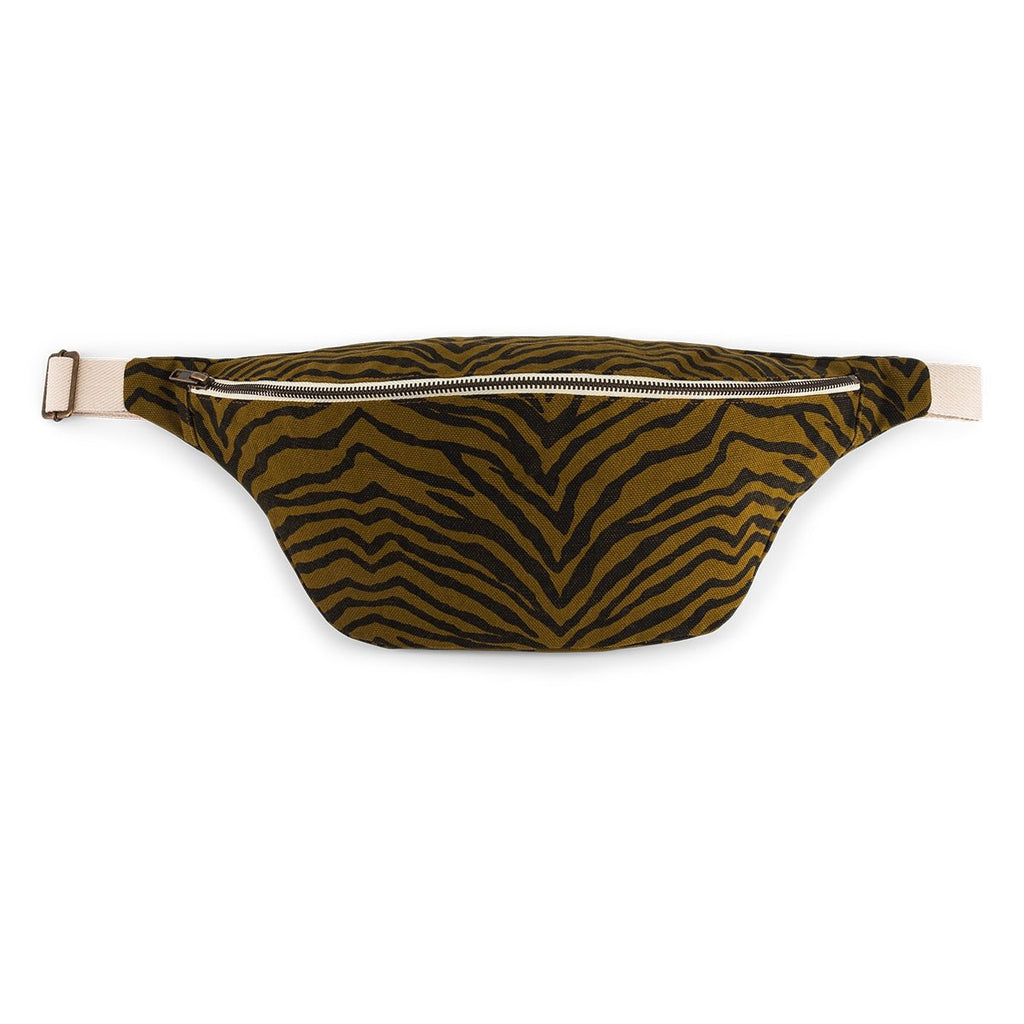 Waist Bag "Zebra Tapenade/Black" - Little Baby Pocket