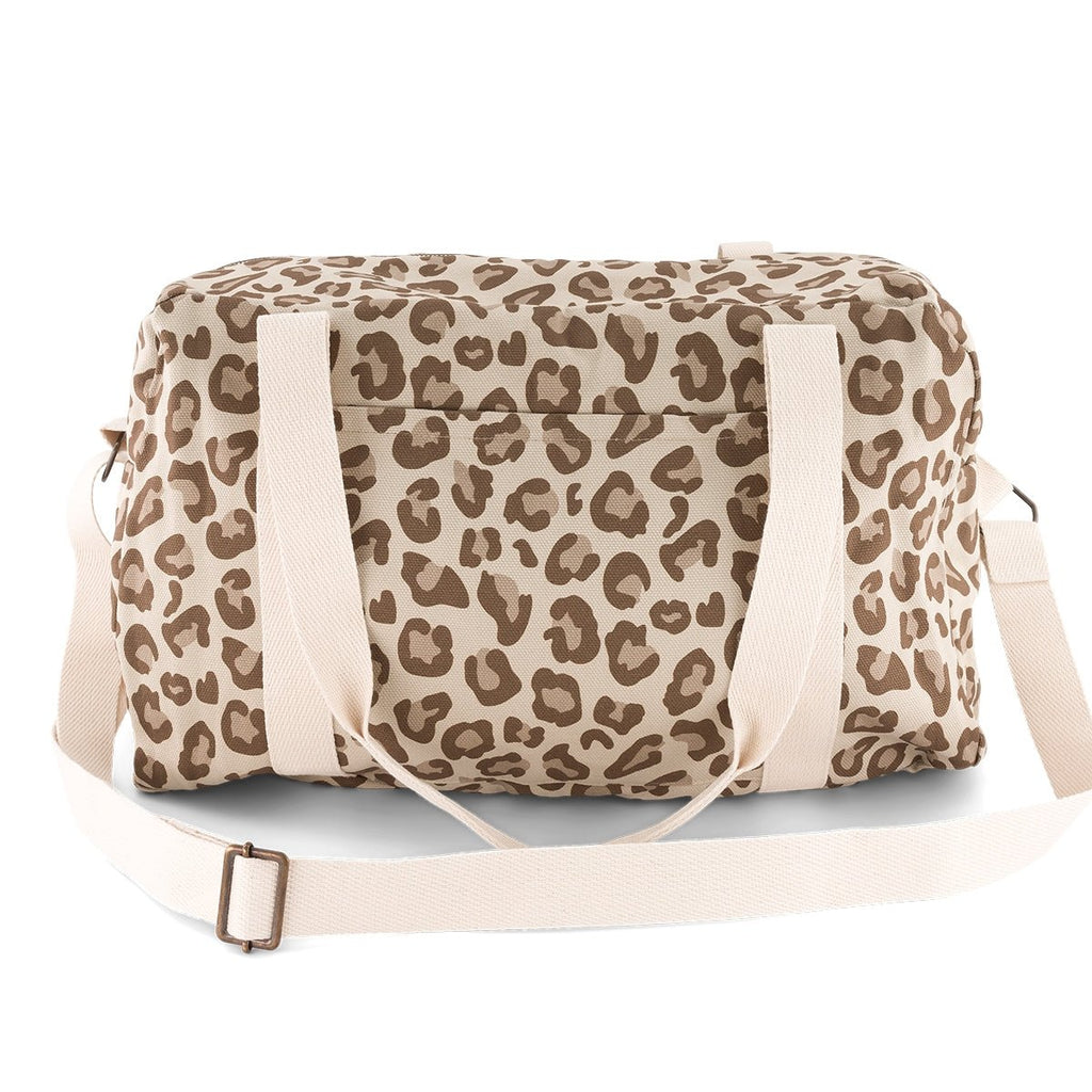 Wickeltasche Raphael Leopard Natural - Little Baby Pocket